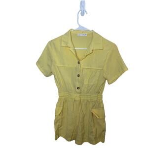 Zara Yellow Romber Short Jumper Size 10